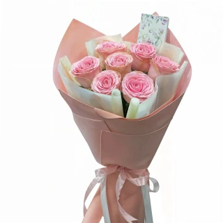 Букет Пинки роуз